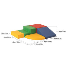 Cargar imagen en el visor de la galería, Bloques de Psicomotricidad Iglu Corner Climber Multi Color
