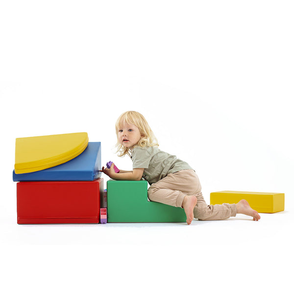 Iglu Corner Climber Foam Blocks Multi Color
