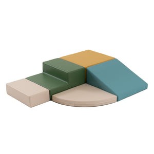 Bloques de Psicomotricidad Iglu Corner Climber color Pastel Turquesa