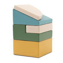 Cargar imagen en el visor de la galería, Bloques de Psicomotricidad Iglu Corner Climber color Pastel Turquesa
