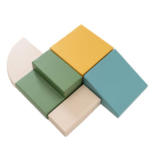 Cargar imagen en el visor de la galería, Bloques de Psicomotricidad Iglu Corner Climber color Pastel Turquesa
