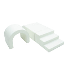 Cargar imagen en el visor de la galería, Bloques de Espuma para Psicomotricidad Túnel - Color Blanco
