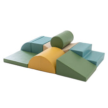 Load image into Gallery viewer, Iglu Adventurer Pastel Turquoise Color Foam Blocks
