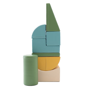 Iglu Adventurer Pastel Turquoise Color Foam Blocks