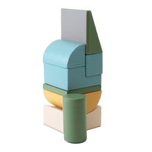 Load image into Gallery viewer, Iglu Adventurer Pastel Turquoise Color Foam Blocks

