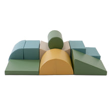 Load image into Gallery viewer, Iglu Adventurer Pastel Turquoise Color Foam Blocks
