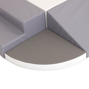 Blocos de Psicomotricidade Iglu Corner Crawler Branco Cinza