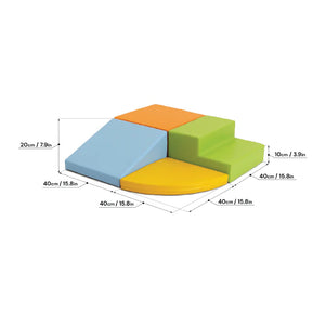 Bloques de Psicomotricidad Iglu Corner Crawler Light Color