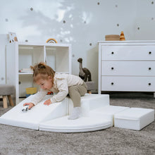 Carregar imatge al visor de la galeria, Blocs de Psicomotricitat Iglu Corner Climber Blanc

