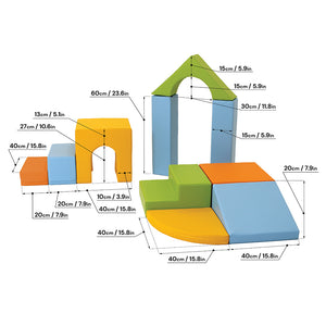 Blocs de Psicomotricitat Iglu Creativity Light Color