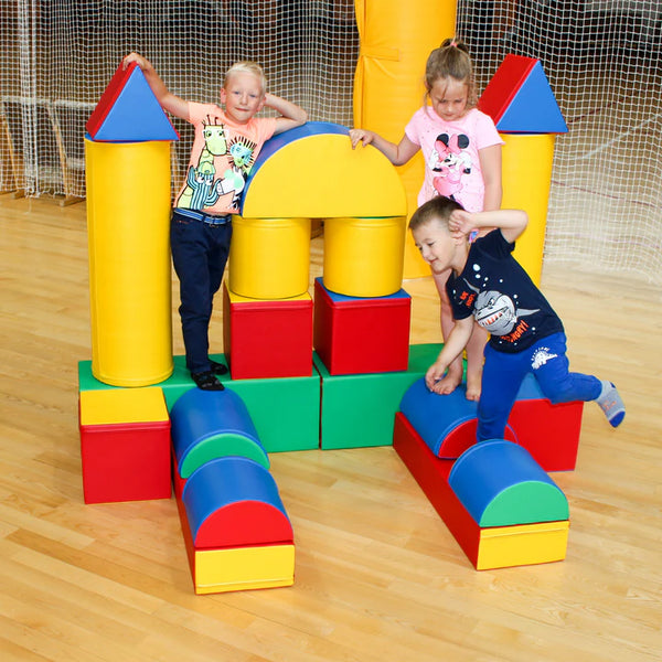 Sot Play Foam Block Set - Fortress Multi Color