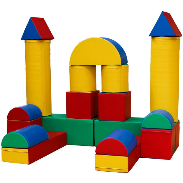 Sot Play Foam Block Set - Fortress Multi Color