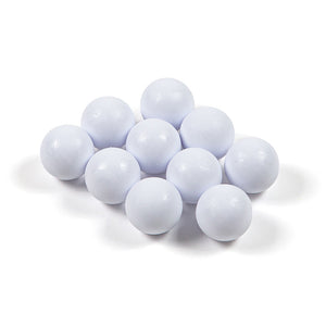 Pack 10 bolas futbolín plástico
