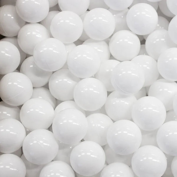 Plastic Balls for Ball Pit White - 500 units