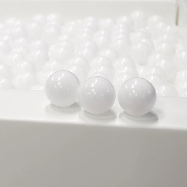 Plastic Balls for Ball Pit White - 500 units