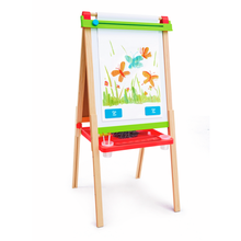 Carregar imagem no visualizador da galeria, Pizarra para pintar el Pequeño Artista de Hape con accesorios
