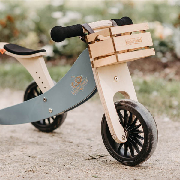 Wooden bicycle storage box