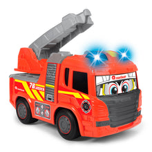 Load image into Gallery viewer, Camión de bomberos ABC Dickie 25 cm con luz y sonido
