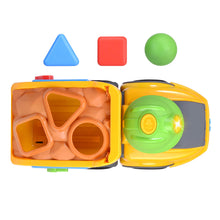 Load image into Gallery viewer, Camión volquete ABC Harry Dickie 30 cm con formas
