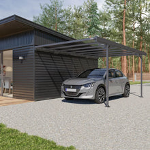 Load image into Gallery viewer, Trigano Mistral Wall-Mounted Aluminum Carport 15 m²
