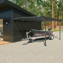 Load image into Gallery viewer, Trigano Mistral Wall-Mounted Aluminum Carport 15 m²
