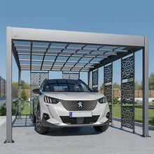 Carregar imagem no visualizador da galeria, Carport Trigano Libeccio 16 con Paneles Laterales
