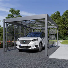 Carregar imagem no visualizador da galeria, Carport Trigano Libeccio 16 con Paneles Laterales
