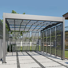 Carregar imagem no visualizador da galeria, Carport Trigano Libeccio 16 con Paneles Laterales
