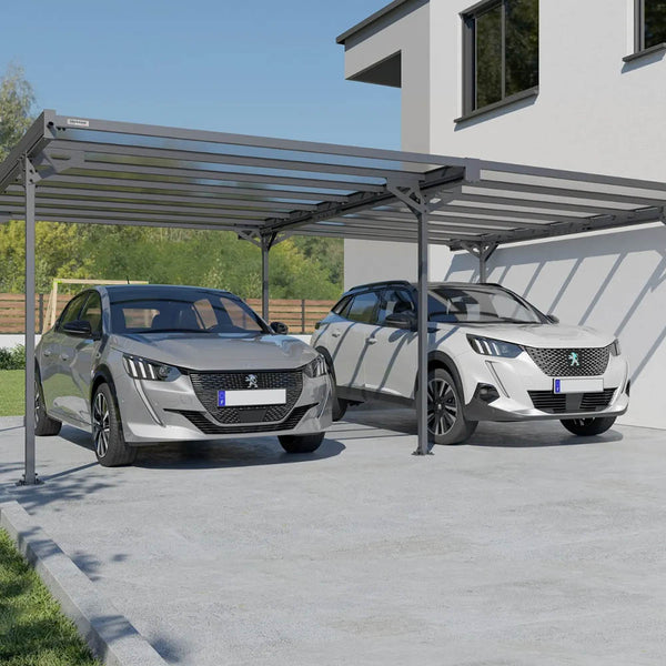Pèrgola Trigano Mistral Doble per a 2 Vehicles