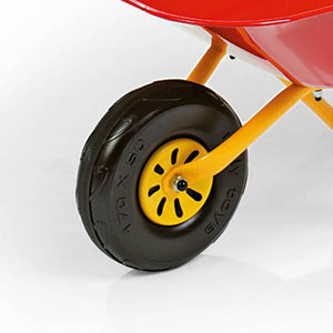 Carretó metàl·lic infantil color vermell