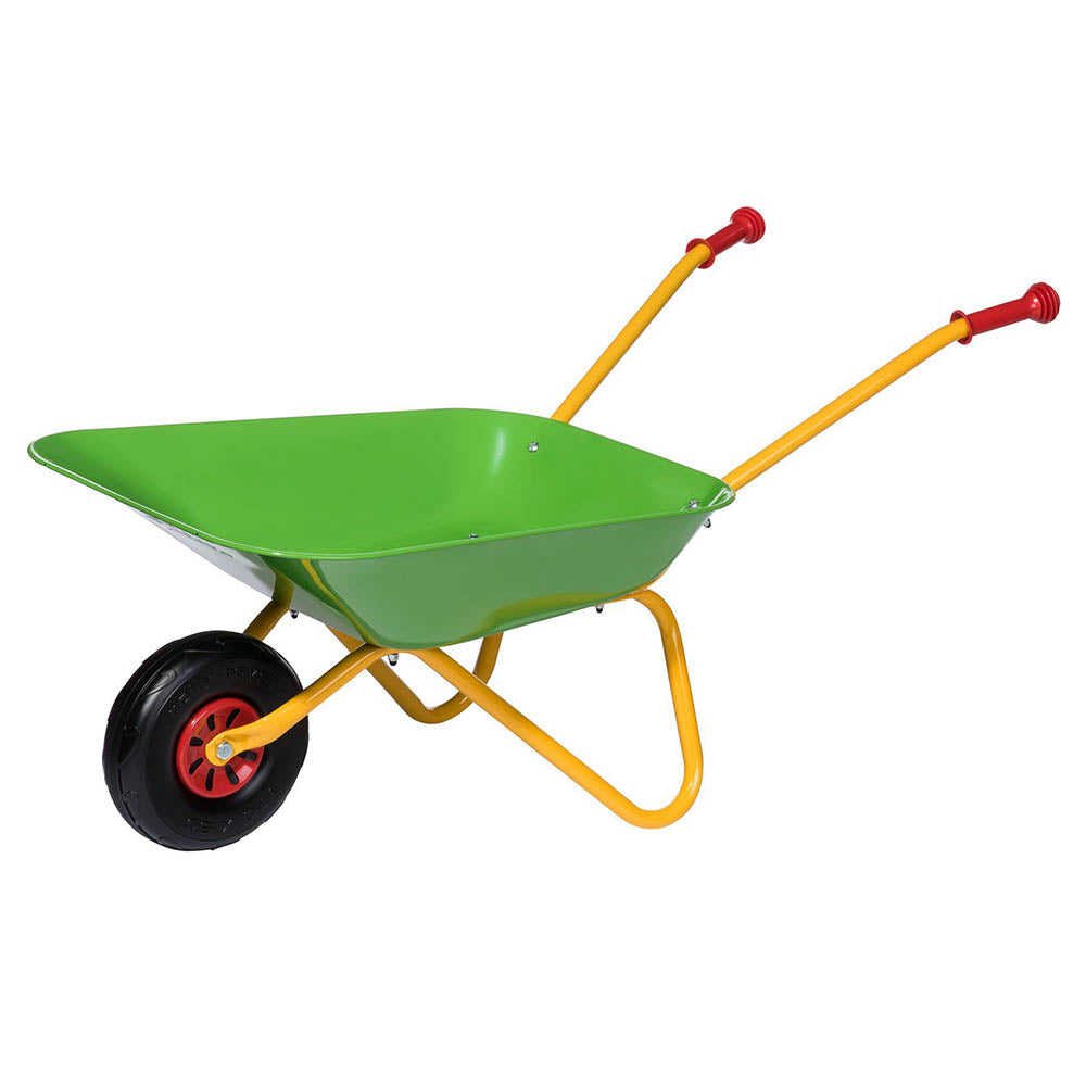 Carretó metàl·lic infantil color verd