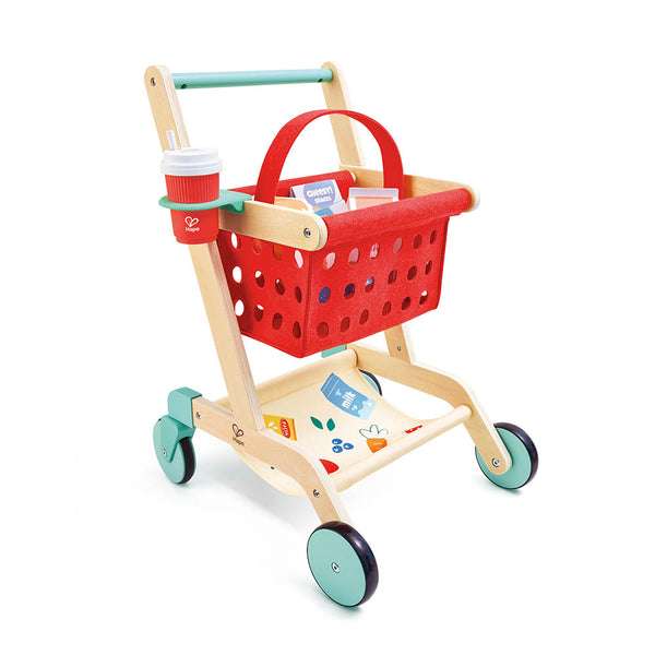 Hape Little Shopper Cart and Basket