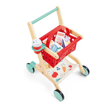 Carregar imagem no visualizador da galeria, Carrito y Cesta del Pequeño Comprador Hape

