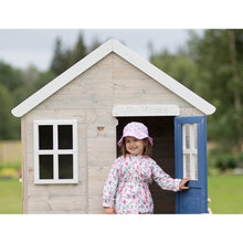 Cargar imagen en el visor de la galería, Casa de madera infantil elevada para jardín My Cottage

