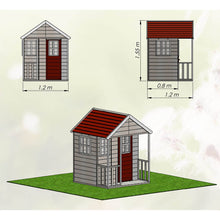 Load image into Gallery viewer, Wooden Playhouse - Summer Adventure

