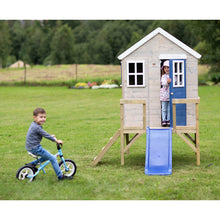 Cargar imagen en el visor de la galería, Casa de madera infantil para jardín My Cottage con tobogán
