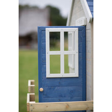 Cargar imagen en el visor de la galería, Casa de madera infantil para jardín My Cottage con tobogán
