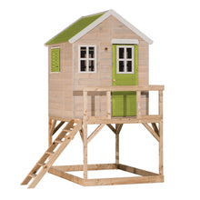 Carregar imatge al visor de la galeria, Casa de fusta infantil elevada per a jardí My Lodge
