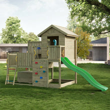 Cargar imagen en el visor de la galería, Parque Infantil Fungoo Sweet House con tobogán Verde
