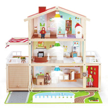 Load image into Gallery viewer, Wooden Dollhouse - The Mansion
