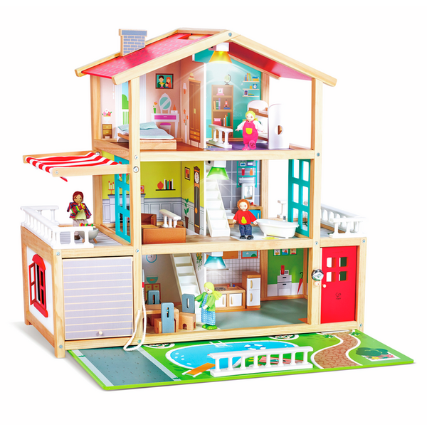 Wooden Dollhouse - The Mansion