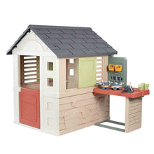 Carregar imatge al visor de la galeria, Casita Infantil Nature con Banco de Trabajo – Smoby
