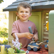 Carregar imatge al visor de la galeria, Casita Infantil Nature con Banco de Trabajo – Smoby
