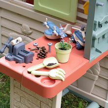 Carregar imatge al visor de la galeria, Casita Infantil Nature con Banco de Trabajo – Smoby
