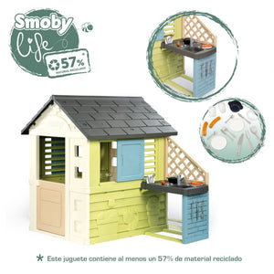 Casa Pretty con Cocina Smoby Life