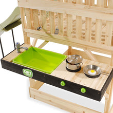 Cargar imagen en el visor de la galería, Casita Infantil EXIT Panorama 550 con Tobogán, Cocina y Arenero
