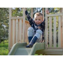 Cargar imagen en el visor de la galería, Casita Infantil EXIT Panorama 550 con Tobogán, Cocina y Arenero
