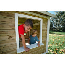 Carregar imatge al visor de la galeria, Caseta Infantil de Fusta Premontada FLAM Elevada 60 cm
