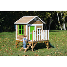 Carregar imatge al visor de la galeria, Caseta Infantil de Fusta Premontada FLAM Elevada 60 cm
