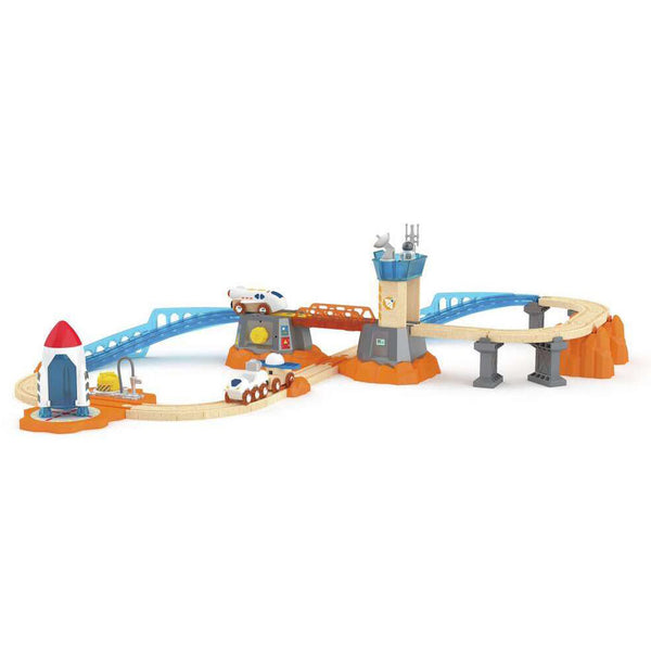 Toy Train Track for kids - Space Adventure on Mars